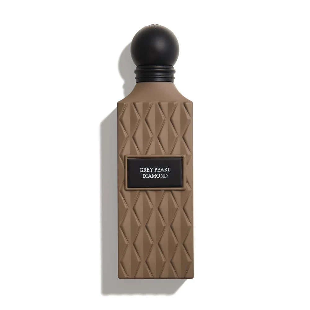Gray Pearl Diamond Perfume for Men by Ibrahim Al Qurashi – Eau de Parfum 200ml