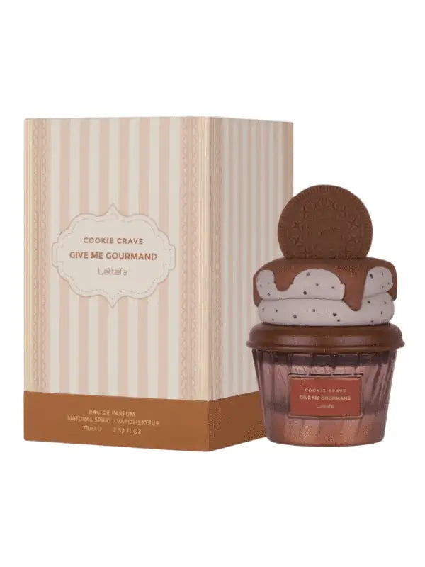 Lattafa Cookie Crave EDP – 75ML | Sweet Gourmand Delight