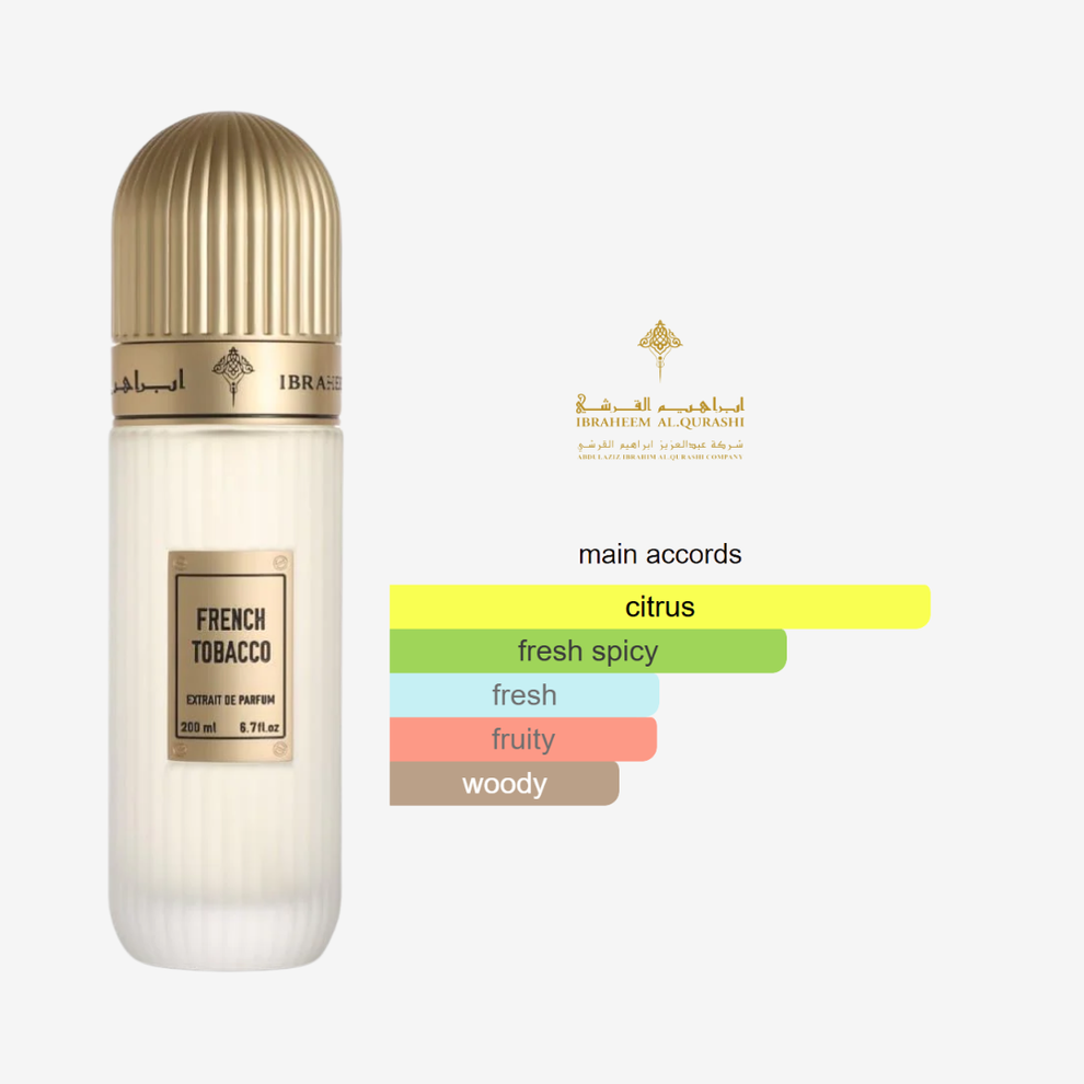 French Tobacco by Ibrahim Al Qurashi – Unisex-100ml