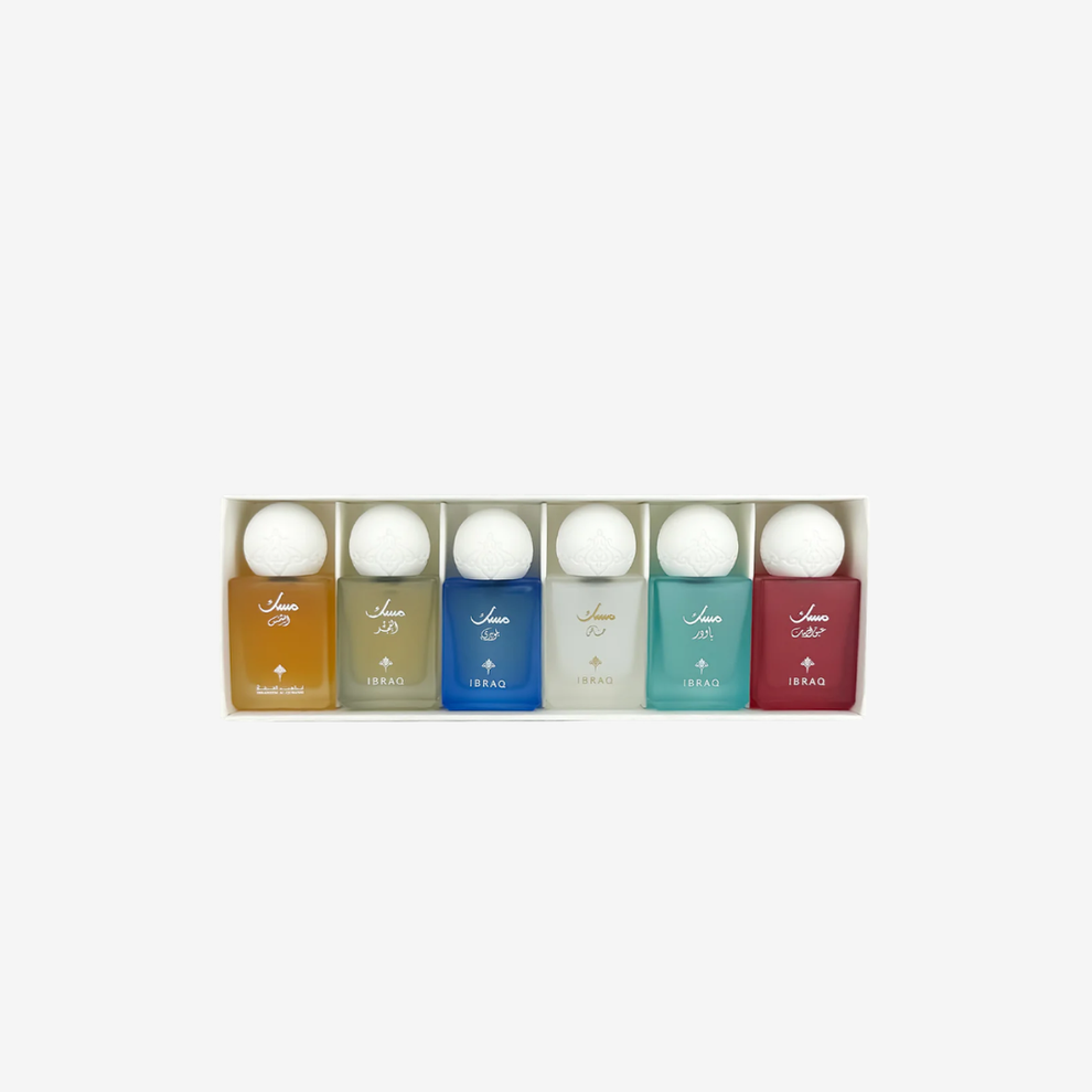 Mini Musk Collection by Ibraq – 10ml (Set of 6)
