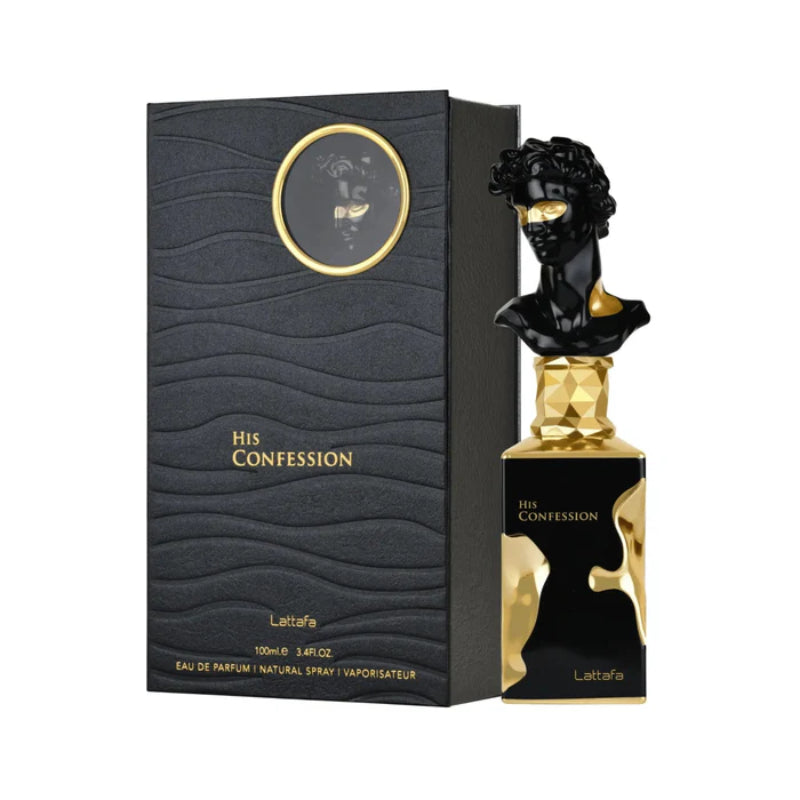 HIS CONFESSION – LATTAFA
Eau de Parfum – 100 ML